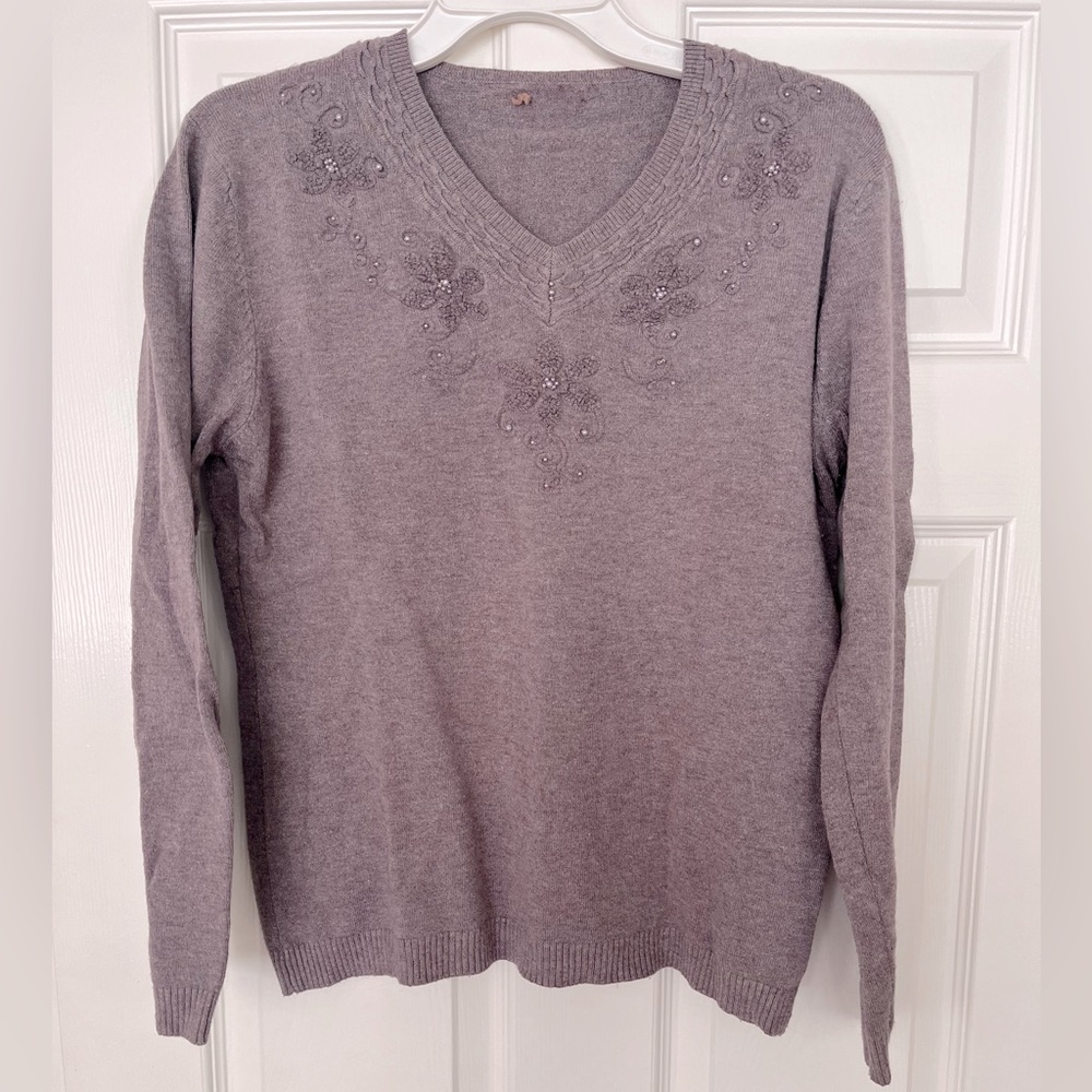 Pretty Lilac Sweater